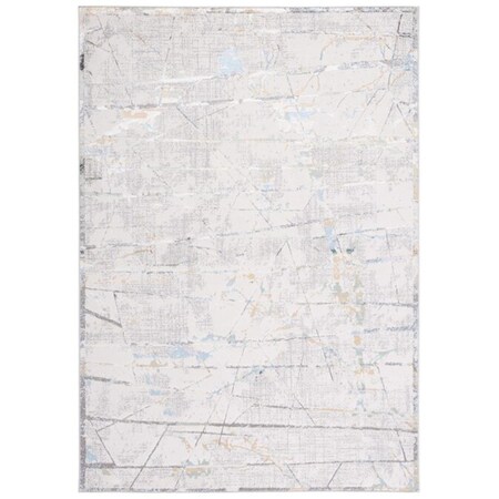 Safavieh 9 x 12 ft. Bel Air 230B Power Loomed Rectangle Area Rug Beige & Grey BLA230B-9